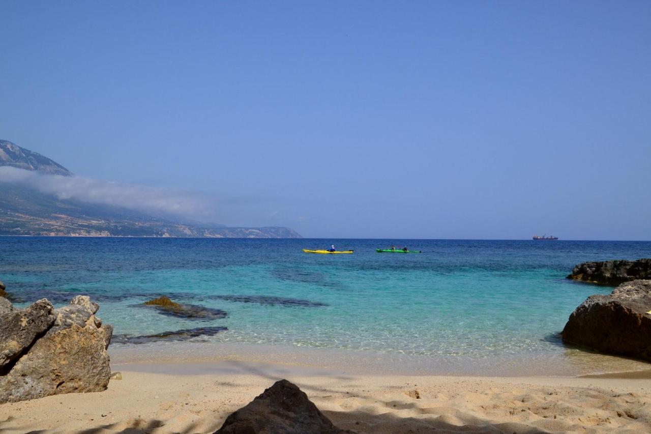 Mihaila Seaside: 2 Bedroom Bungalows Kefalonia Spartià Eksteriør bilde